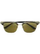 Gucci Eyewear Clubmaster Style Sunglasses - Grey