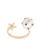Nektar De Stagni 'houston Exclusives' Diamond, Sapphire And Ruby Ring