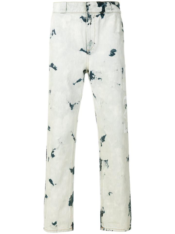 Alexander Wang Bicolour Candeggiato Jeans - Blue