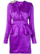 Dodo Bar Or Patterned Party Dress - Purple