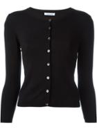 P.a.r.o.s.h. Sybil Cardigan, Women's, Black, Silk/spandex/elastane