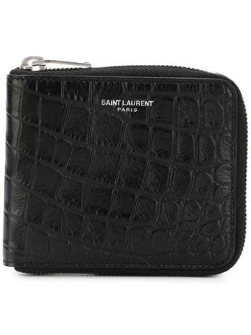 Saint Laurent 'paris' Compact Wallet
