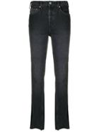 Re/done Double Needle Jeans - Black