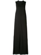Rick Owens Lilies - Long Sleeveless Tank Dress - Women - Cotton/polyamide/viscose - 42, Black, Cotton/polyamide/viscose