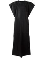 Gareth Pugh Stitch Detail Dress, Women's, Size: 38, Black, Silk/cotton/lamb Skin