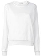 Jw Anderson Embroidered Sweatshirt - White