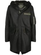 Mr & Mrs Italy Zipped Hooded Coat - Green