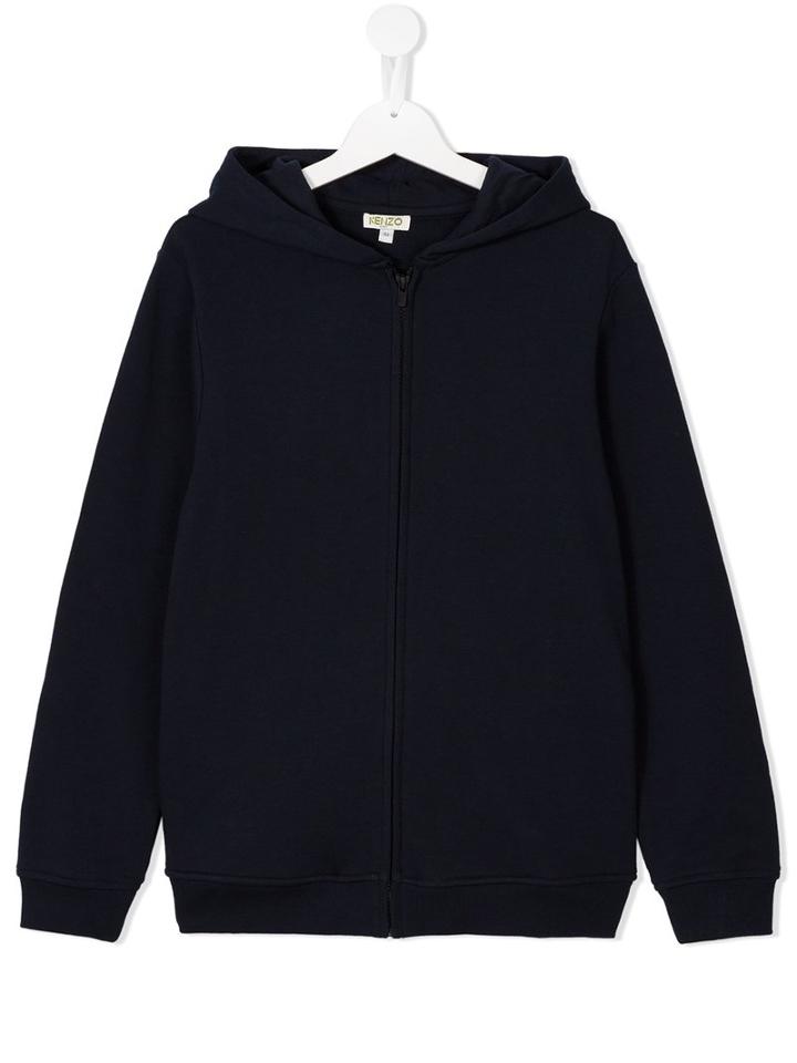 Kenzo Kids Logo Hoodie, Boy's, Size: 14 Yrs, Blue