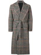 E. Tautz Double Breasted Polo Coat - Grey