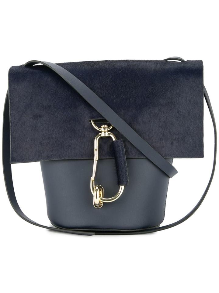 Zac Zac Posen Belay Calf Hair Crossbody - Blue
