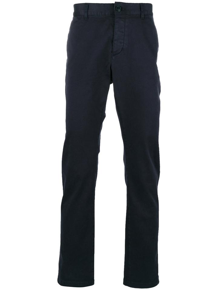 Saint Laurent - Chino Basic Coto - Men - Cotton - 32, Blue, Cotton
