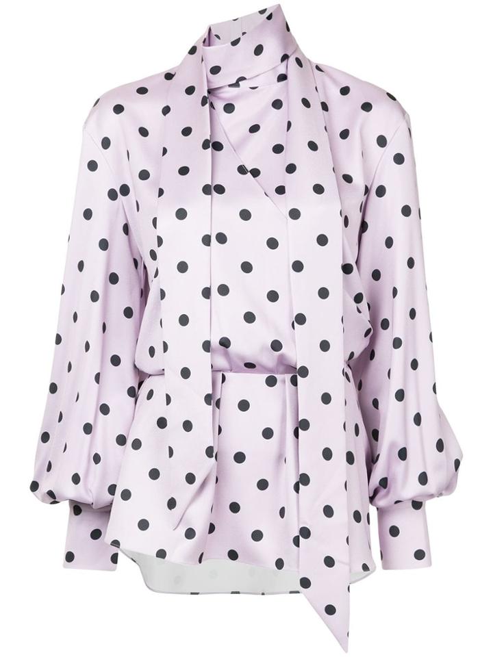 Layeur Printed Blouse - Pink & Purple