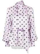 Layeur Printed Blouse - Pink & Purple