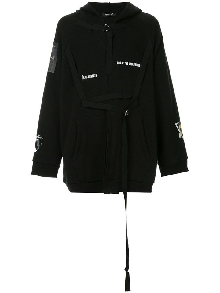 Undercover Oversized Hooded Top - B
