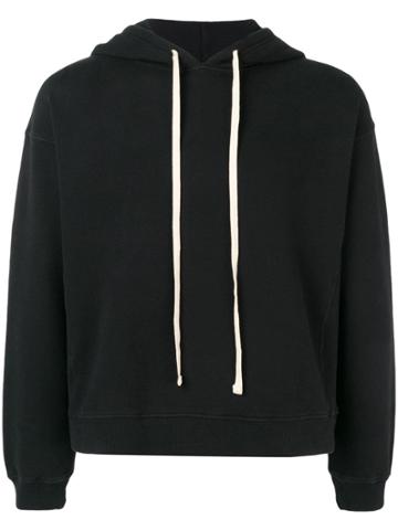 Billy Los Angeles Dropped Shoulders Hoodie - Black