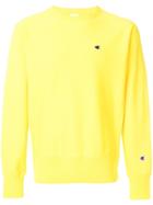 Champion Crew Neck Sweatshirt - Yellow & Orange