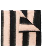 T By Alexander Wang Striped Scarf - Black