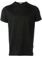 Moncler Logo T-shirt, Size: Xl, Black, Cotton