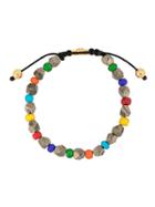 Nialaya Jewelry Faceted Beaded Bracelet - Multicolour