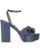 Tabitha Simmons Bow Detail Sandals - Blue