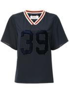 Muveil V-neck 39 T-shirt - Blue