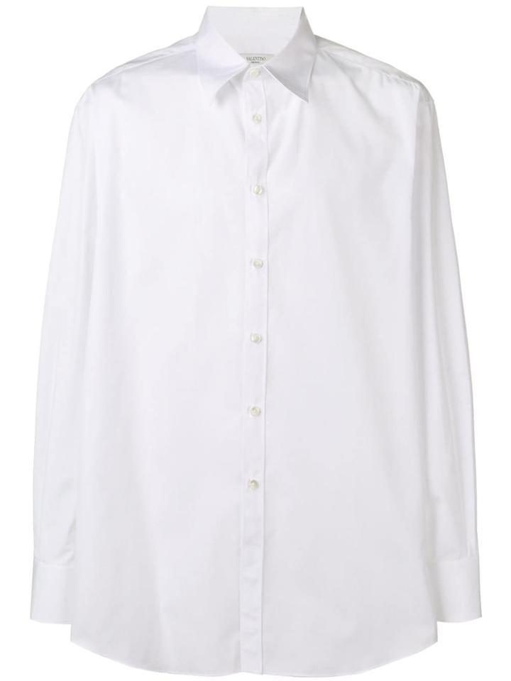 Valentino Logo Print Shirt - White