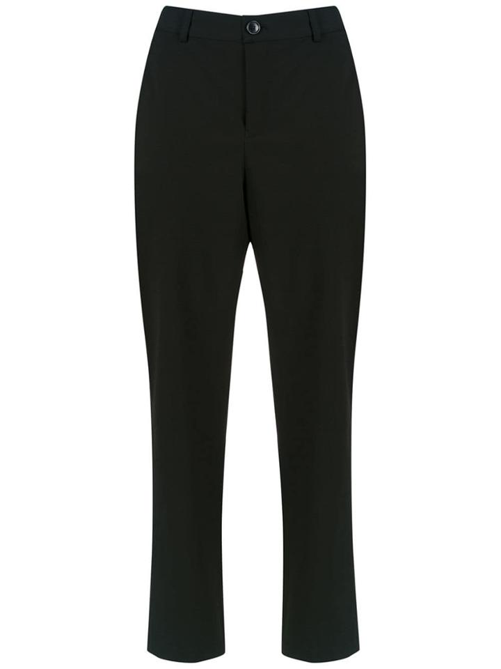 Uma Raquel Davidowicz Cropped Tailored Trousers - Black