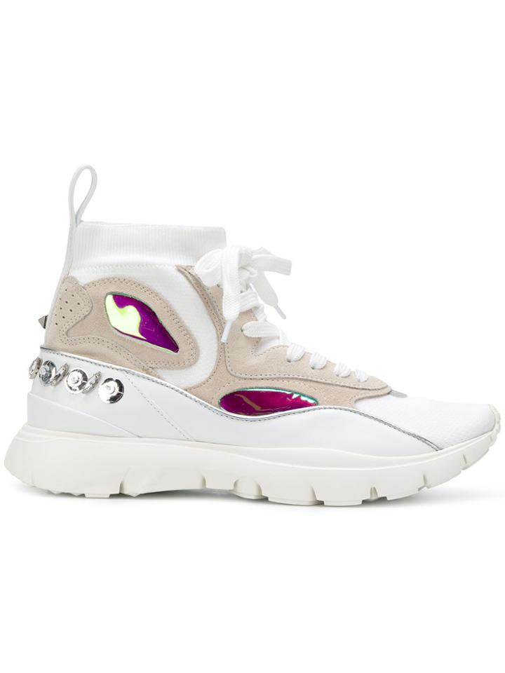 Valentino Valentino Garavani Heroes Hi-top Sneakers - White