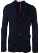 Boglioli Two-button Blazer, Men's, Size: 48, Blue, Acetate/cupro/virgin Wool