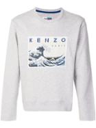 Kenzo Hokusai Wave Sweatshirt - Grey