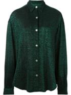 Jean Paul Gaultier Vintage Metallic Knit Shirt
