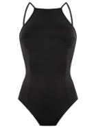 Haight Panelled Swimsuit, Women's, Size: P, Black, Polyamide/spandex/elastane
