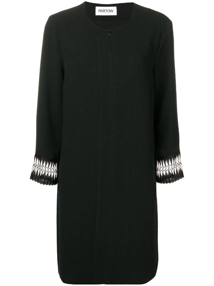 Partow Cut-out Cuff Dress - Black