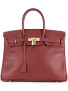 Hermès Vintage Birkin 35 Tote Bag - Red