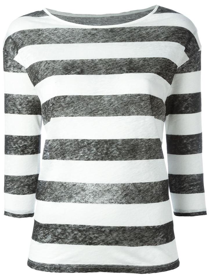 Majestic Filatures Striped Top