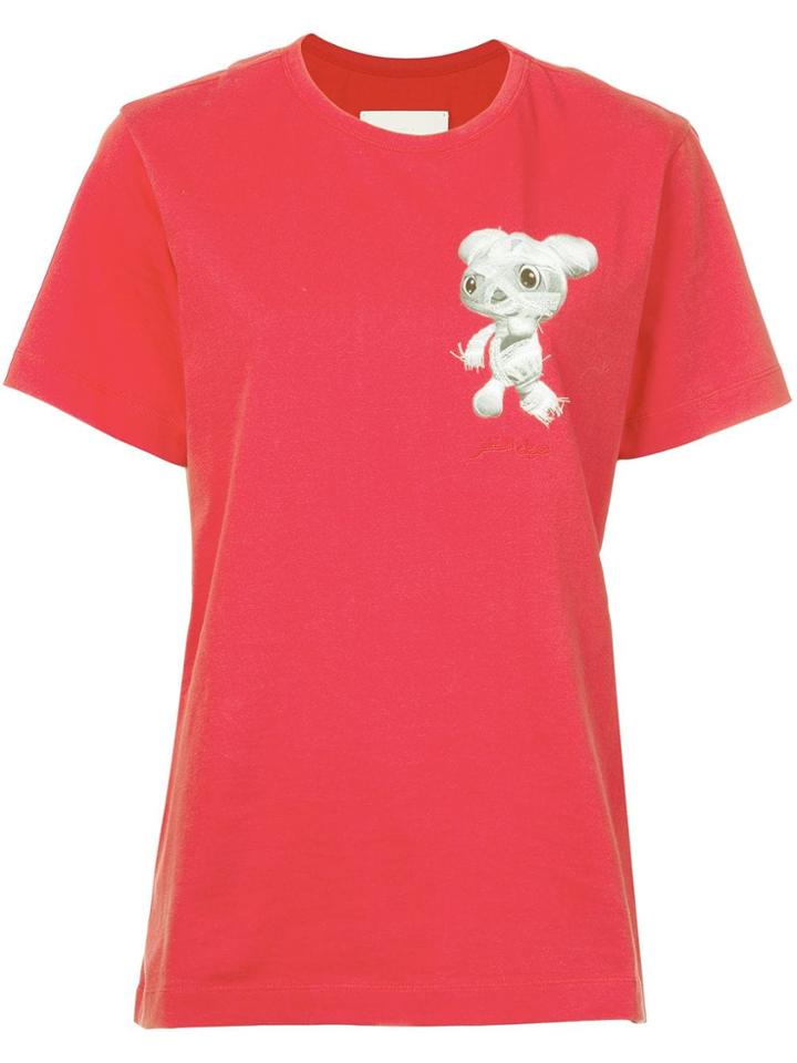 Juun.j Teddy T-shirt - Red