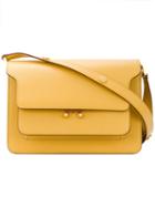 Marni - Trunk Shoulder Bag - Women - Calf Leather - One Size, Yellow/orange, Calf Leather