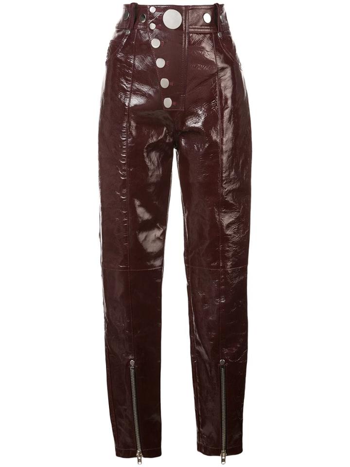 Alexander Wang High Waist Leggings - Purple