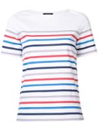 A.p.c. - Striped T-shirt - Women - Cotton - M, Women's, White, Cotton