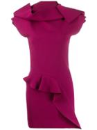 Rick Owens Ruffle Trim Knitted Top - Pink