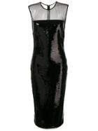 Tom Ford Sequin Embellished Dress - Black