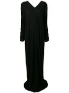 Rick Owens Knitted Maxi Dress - Black