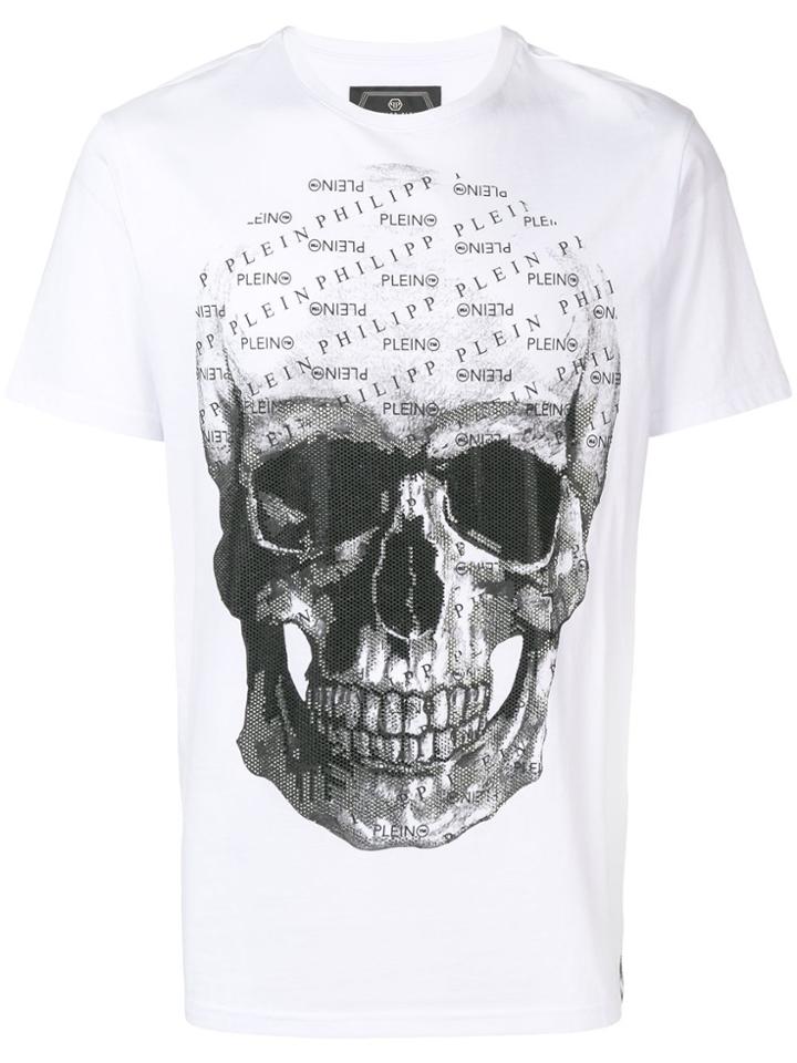 Philipp Plein Pp Crew Neck T-shirt - White