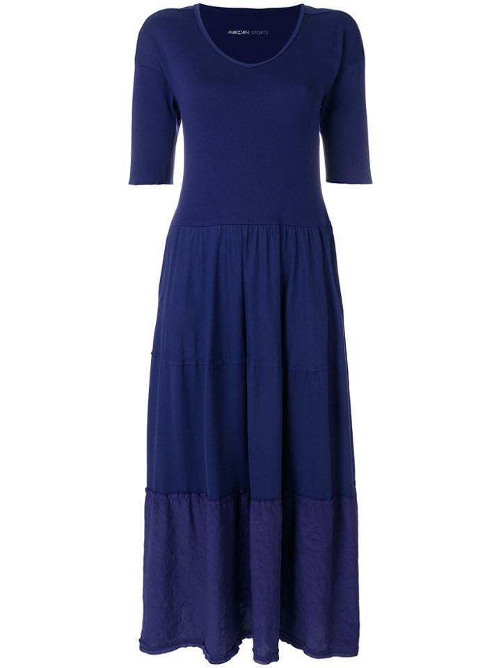 Marc Cain Scoop Neck Dress - Pink & Purple