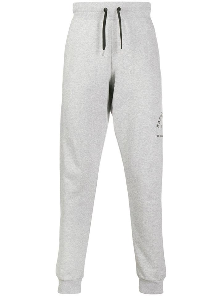 Karl Lagerfeld Rue St Guillaume Track Pants - Grey