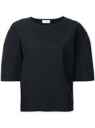 Lemaire Boxy T-shirt, Women's, Size: 36, Black, Cotton