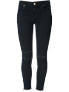 J Brand Ripped Skinny Jeans, Women's, Size: 32, Blue, Cotton/polyester/spandex/elastane