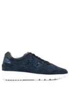 Hogan Glitter-embellished Sneakers - Black