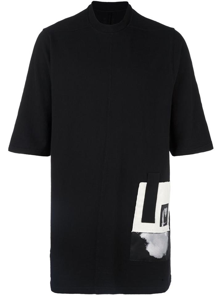 Rick Owens Drkshdw Short Sleeved Jumbo Sweatshirt