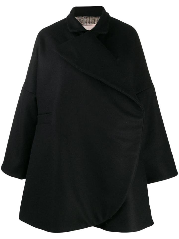 Antonio Marras Wrap Coat - Black